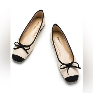 C.Paravano Ballet Flat for Womens Slip On Women's Flats | Square Toe Dress Shoes